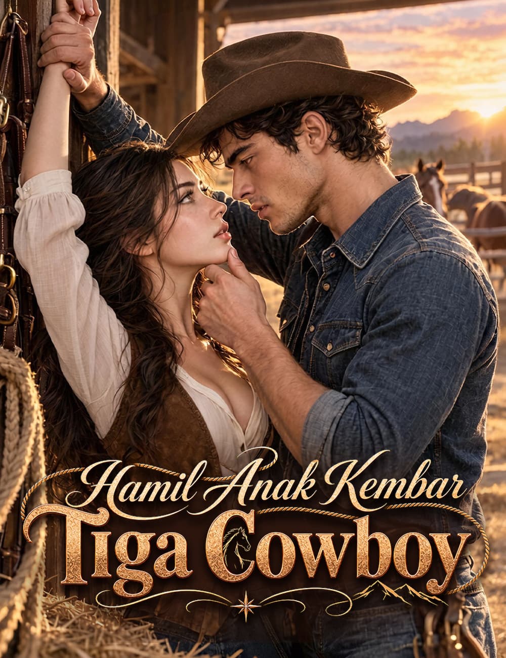 Hamil Anak Kembar Tiga Cowboy  (Dubbing)