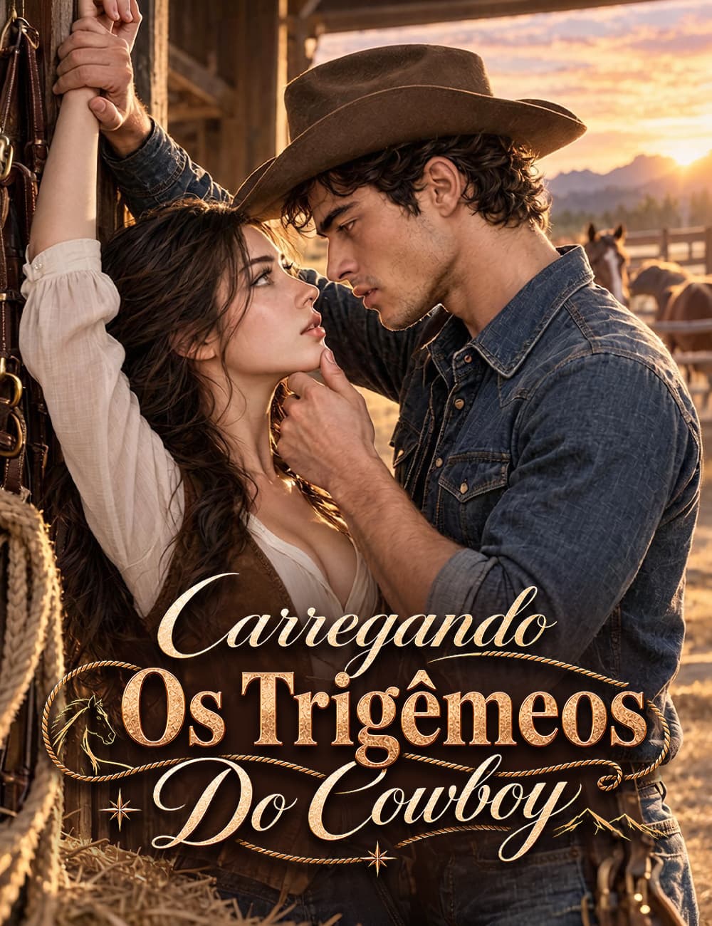 Carregando os Trigêmeos do Cowboy[dublado]