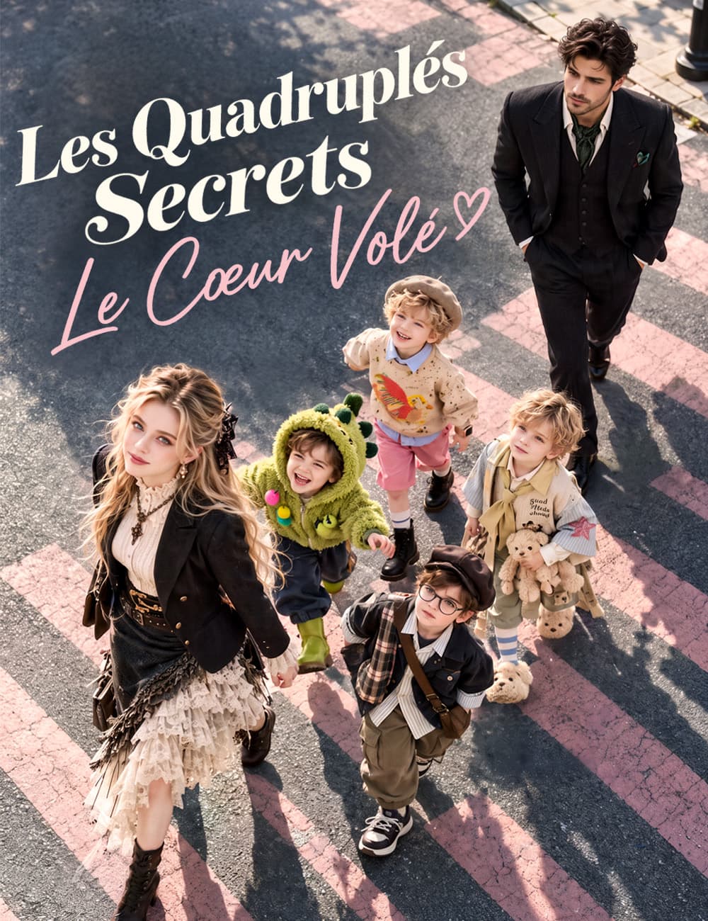 Les quadruplés secrets, le cœur volé(doublage)