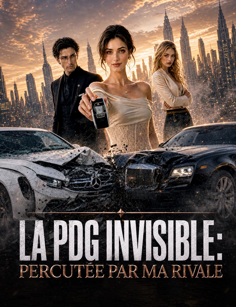La PDG invisible : percutée par la maîtresse de mon mari (doublage)