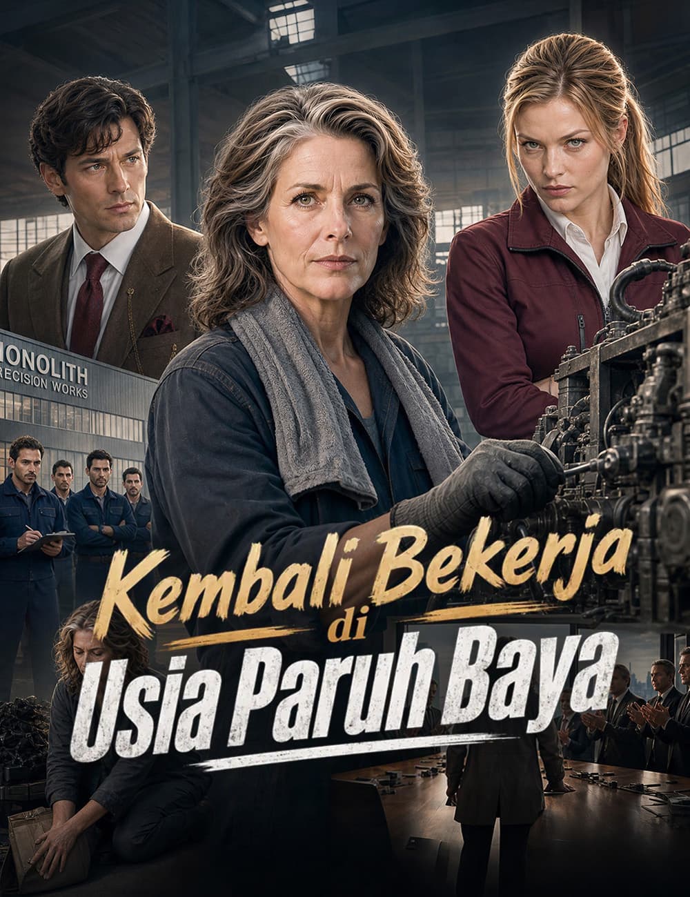 Kembali Bekerja di Usia Paruh Baya(Dubbing)