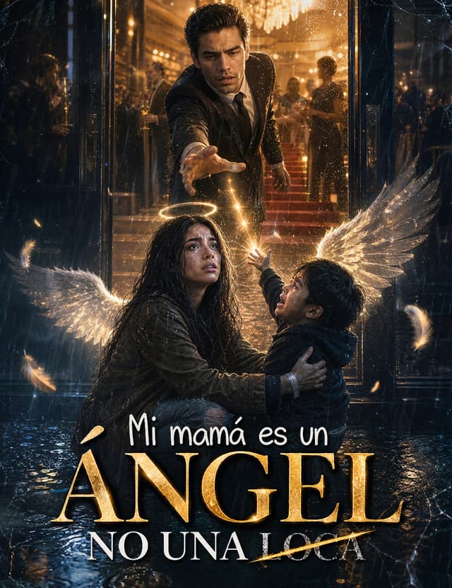 Mi mamá es un ángel, no una loca.