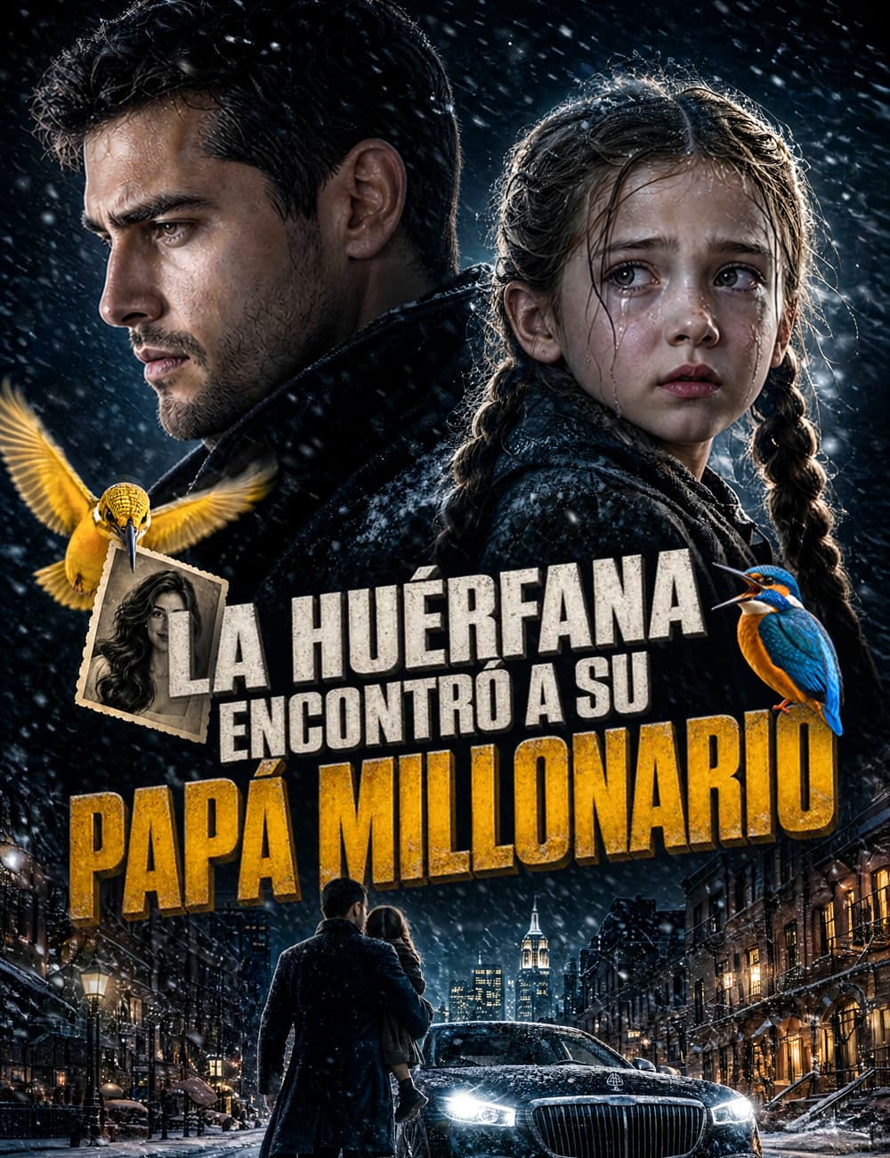 La huérfana encontró a su papá millonario