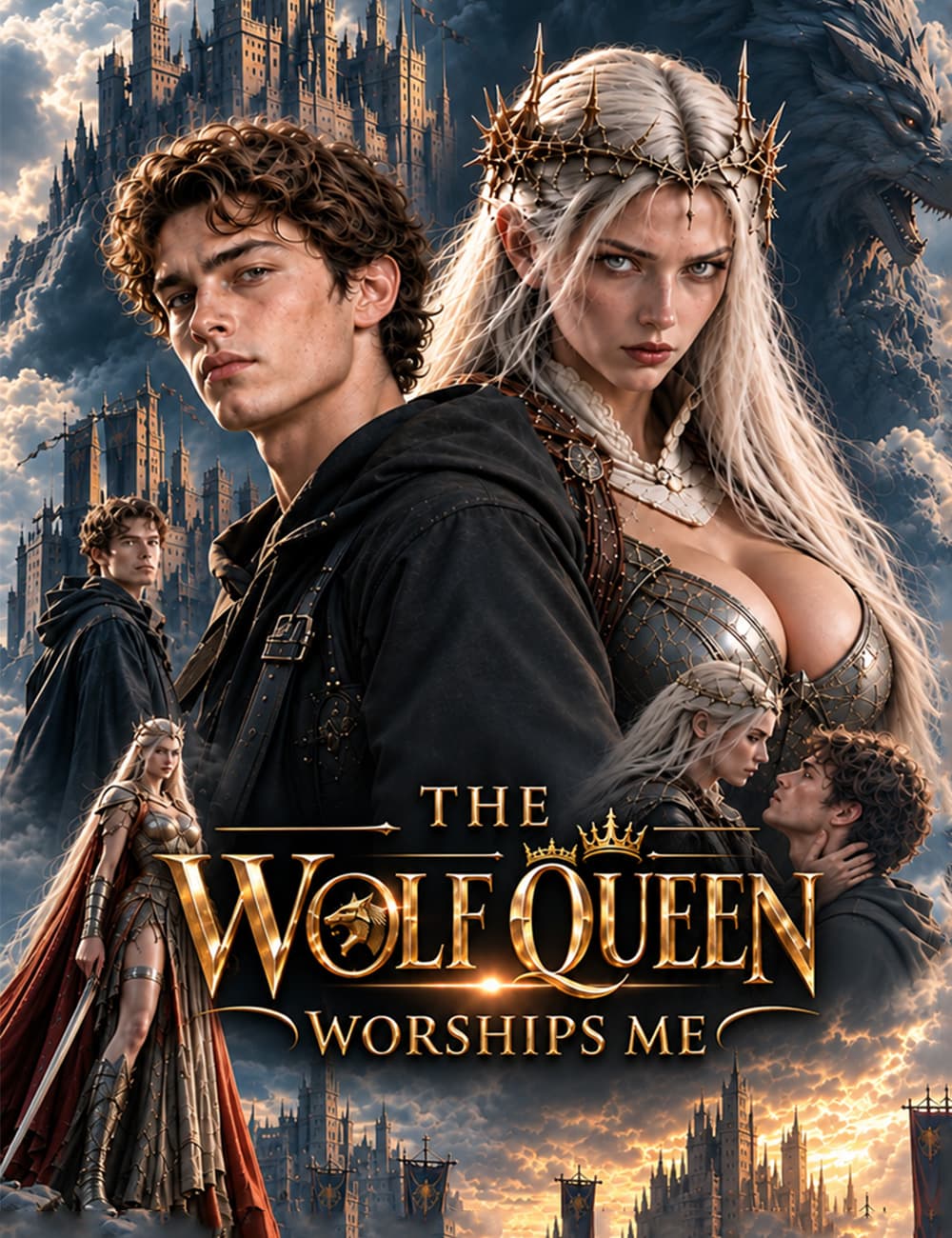 The Wolf Queen Worships Me