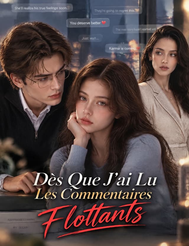 Dès que j'ai lu les commentaires flottants