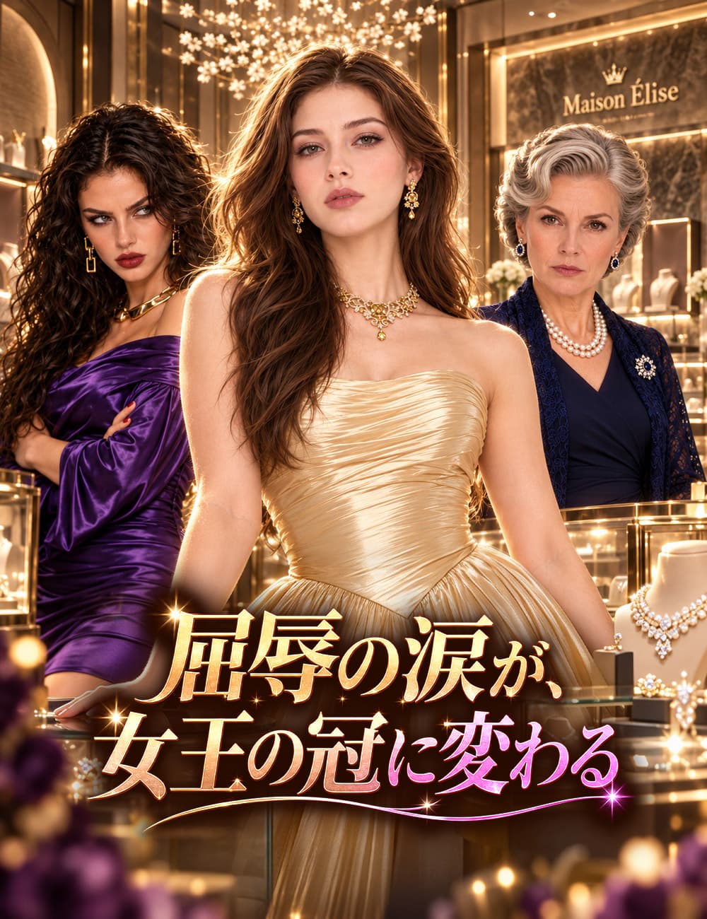 屈辱の涙が、女王の冠に変わる