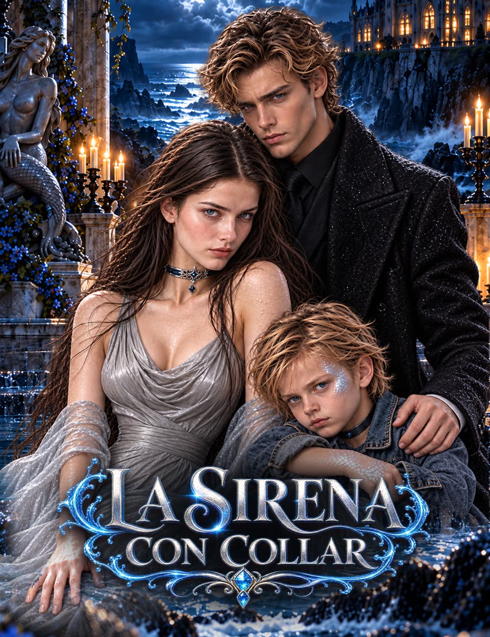 La sirena con collar