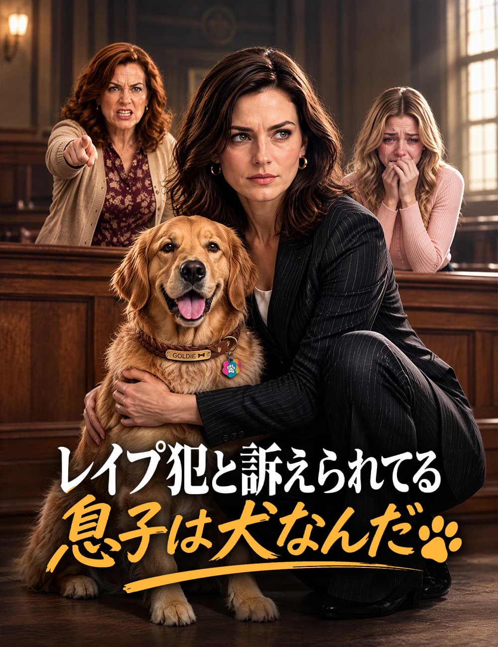 レイプ犯と訴えられてる息子は犬なんだ