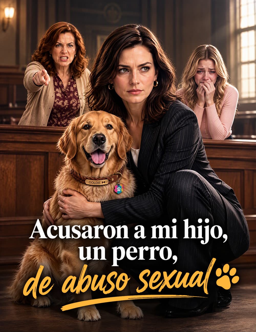 Acusaron a mi hijo, un perro, de abuso sexual