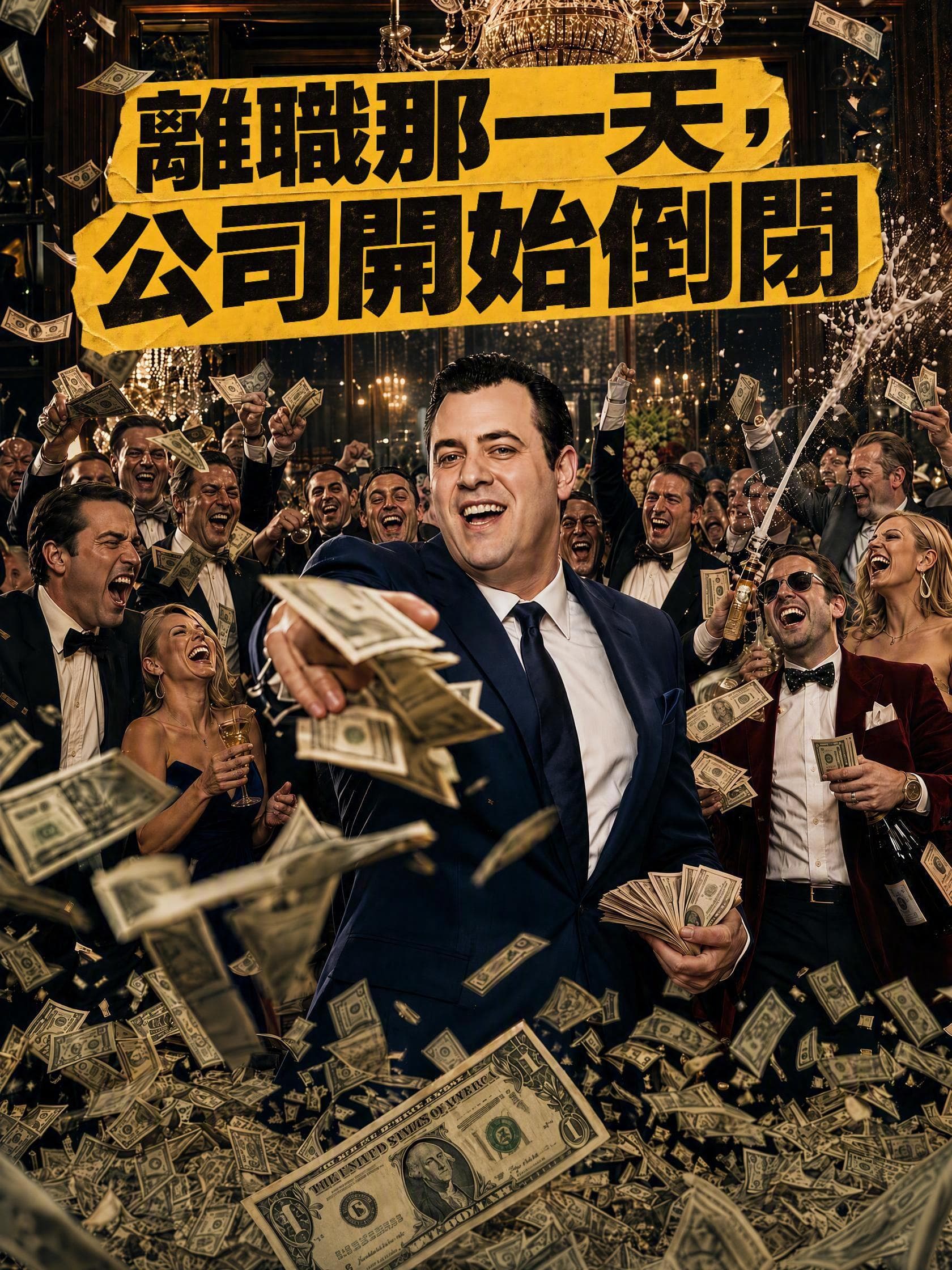 離職那一天,公司開始倒閉