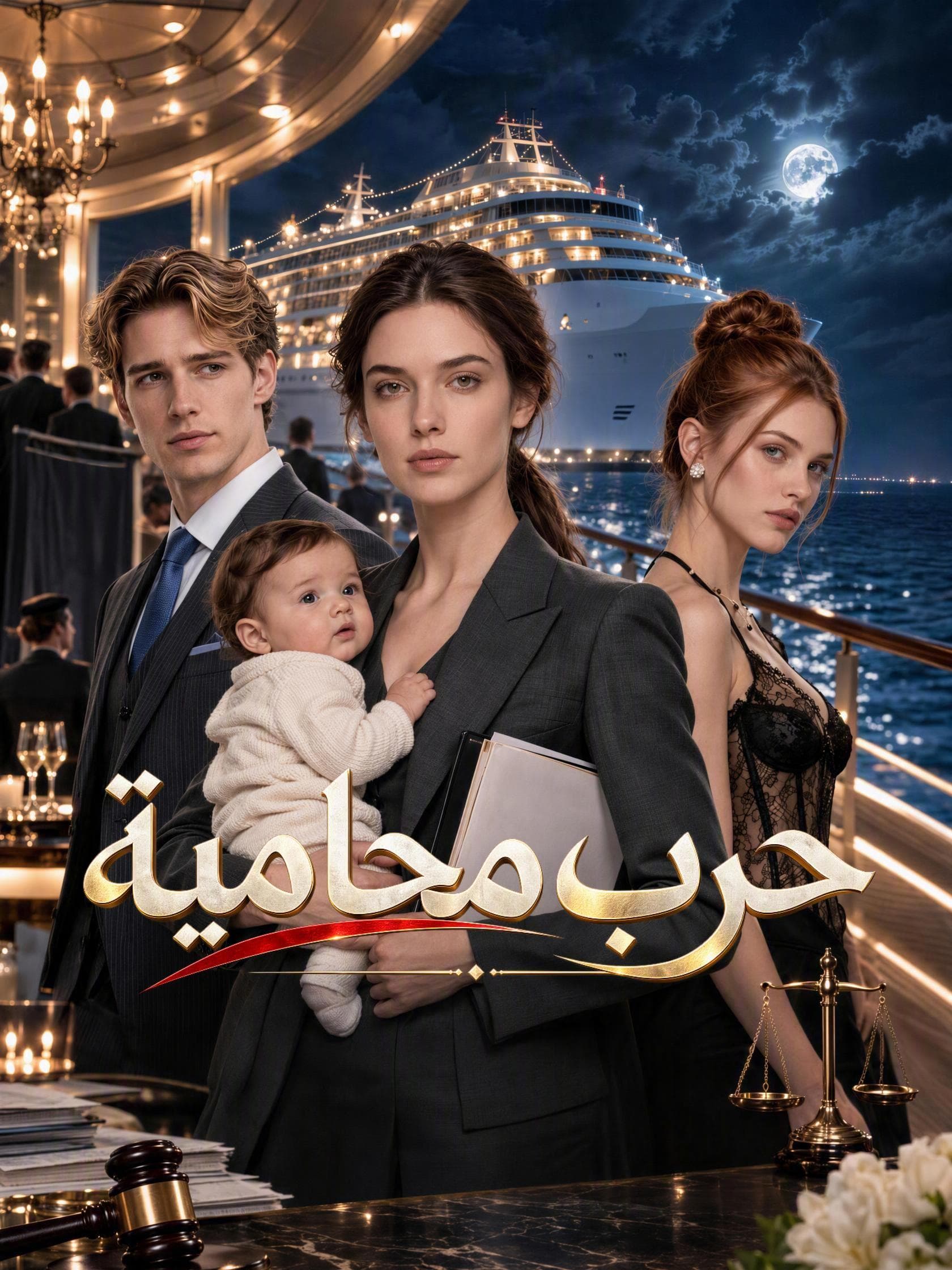 حرب محامية