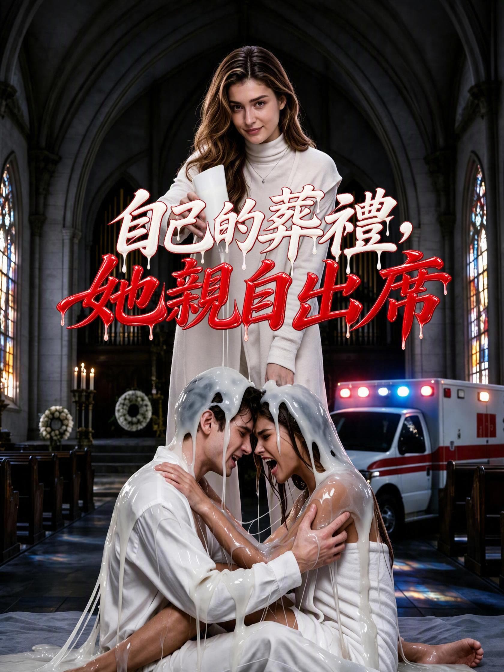 自己的葬禮,她親自出席