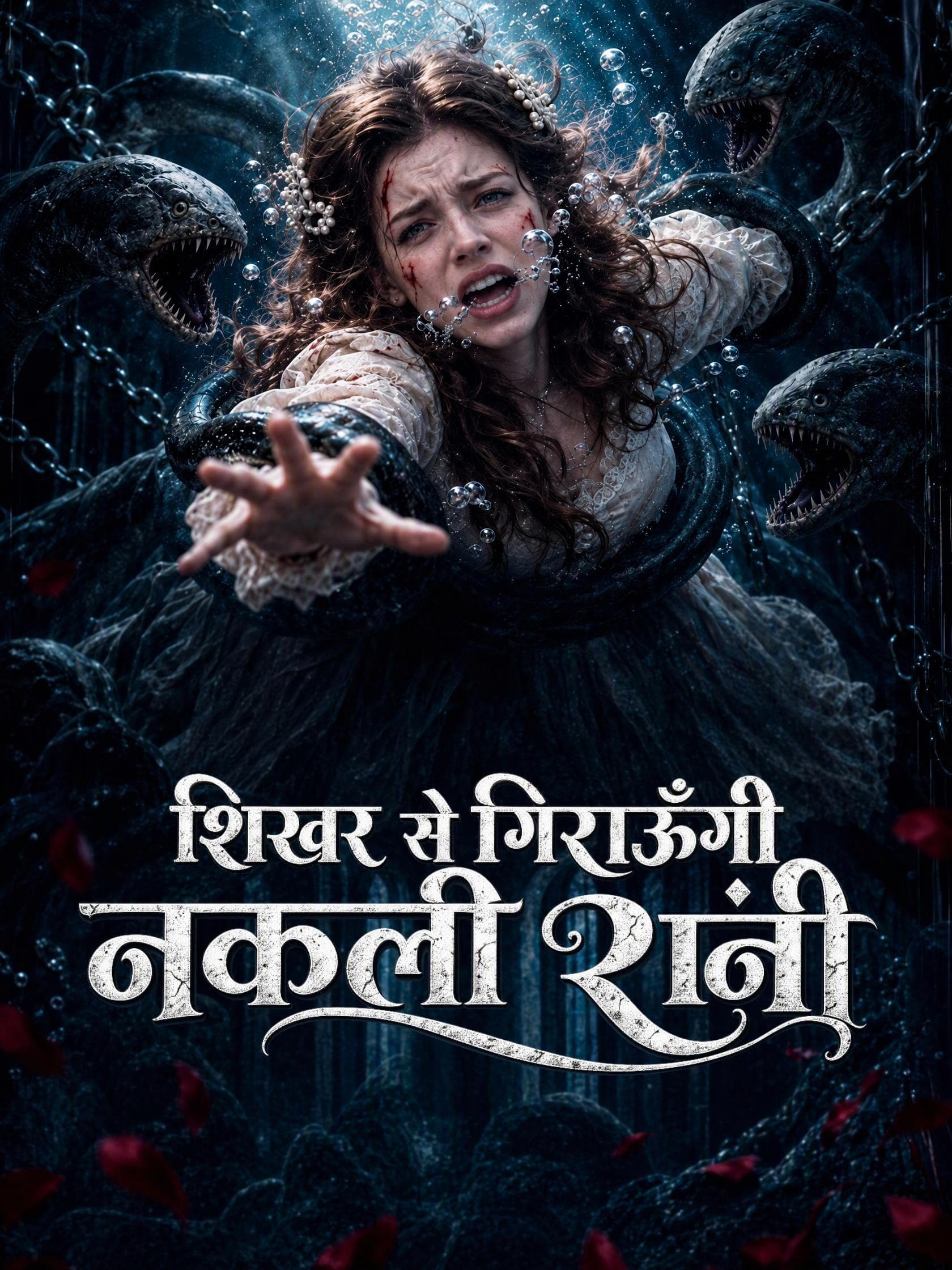 शिखर से गिराऊँगी नकली रानी