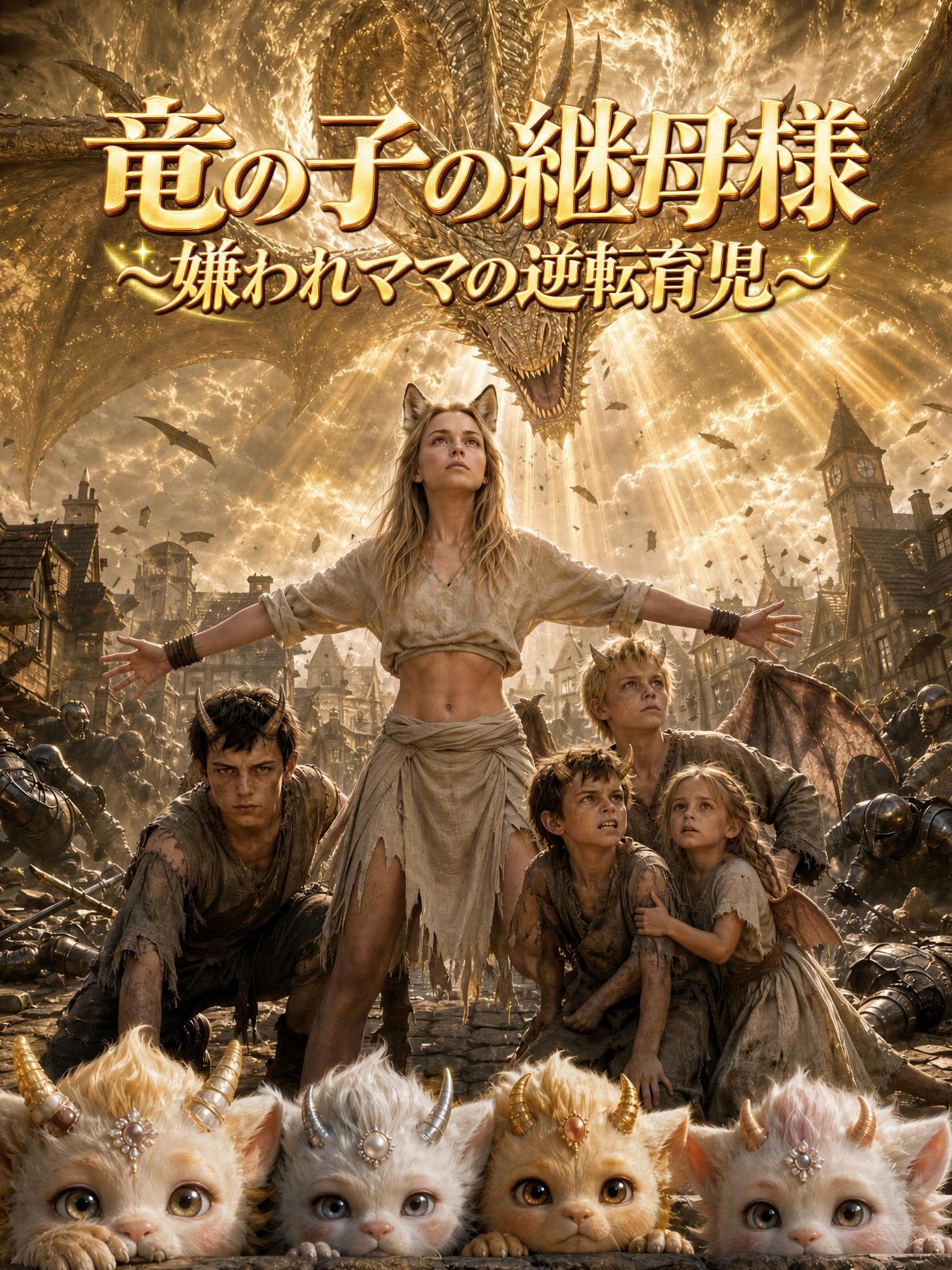 竜の子の継母様~嫌われママの逆転育児~