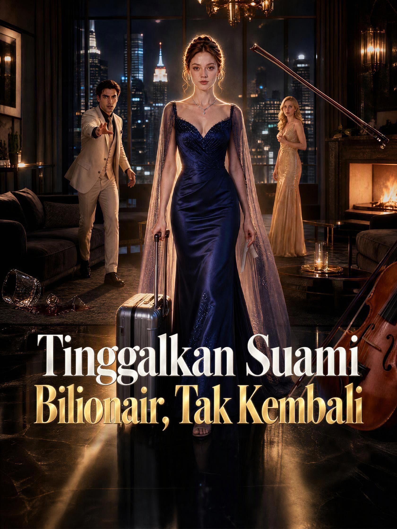 Tinggalkan Suami Bilionair, Tak Kembali