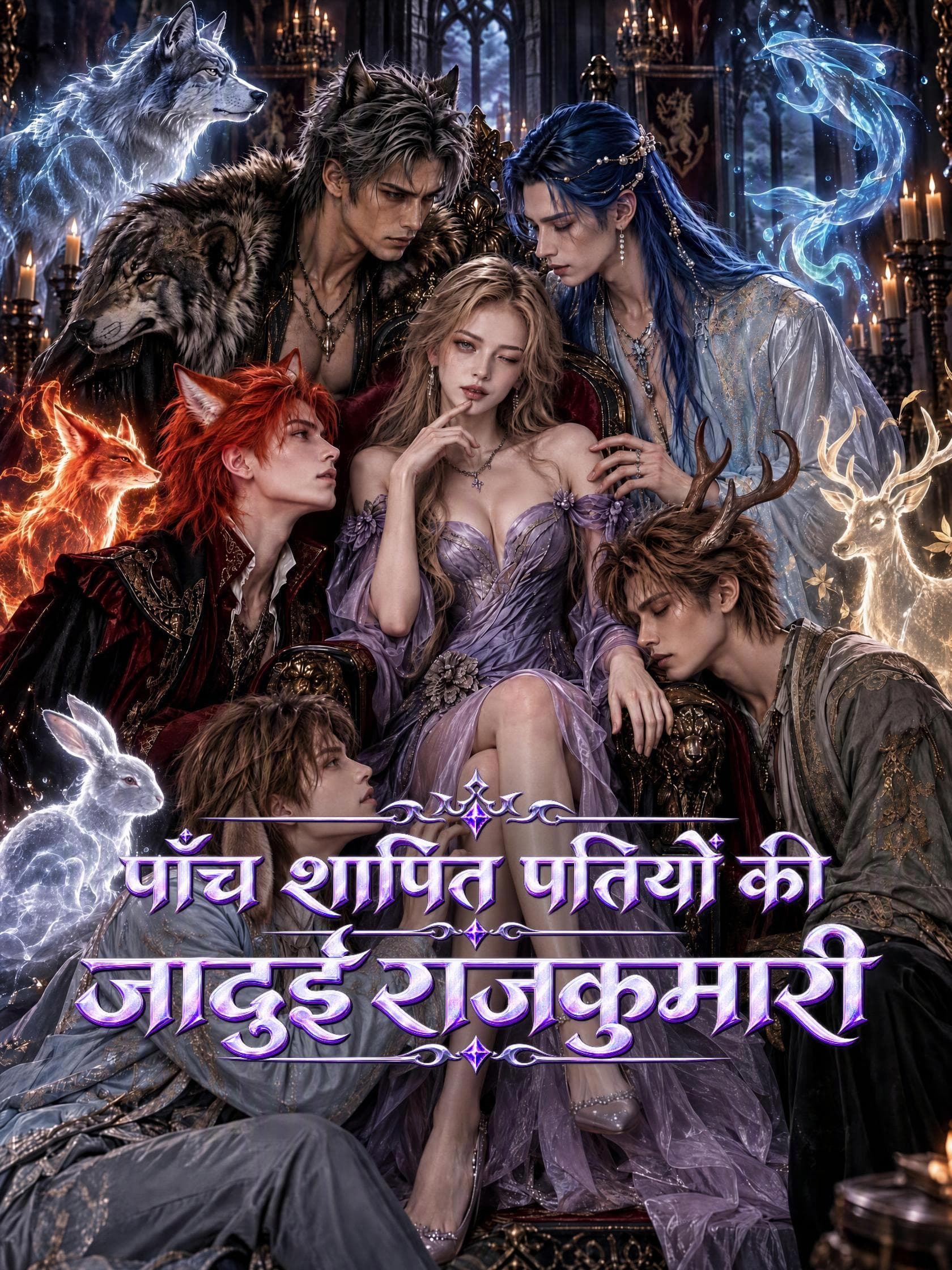 पाँच शापित पतियों की जादुई राजकुमारी