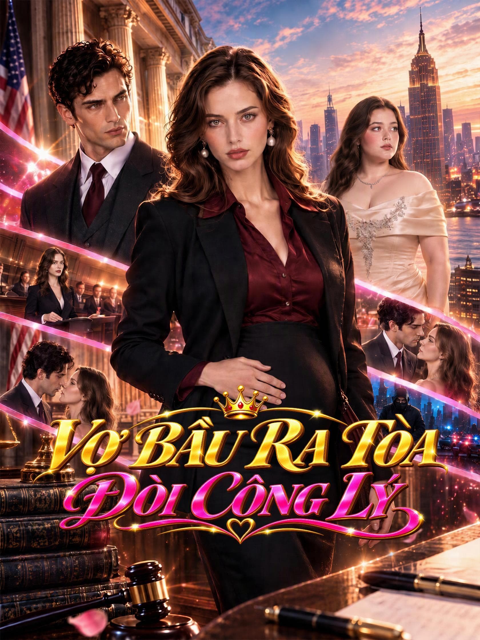 Vợ Bầu Ra Tòa Đòi Công Lý