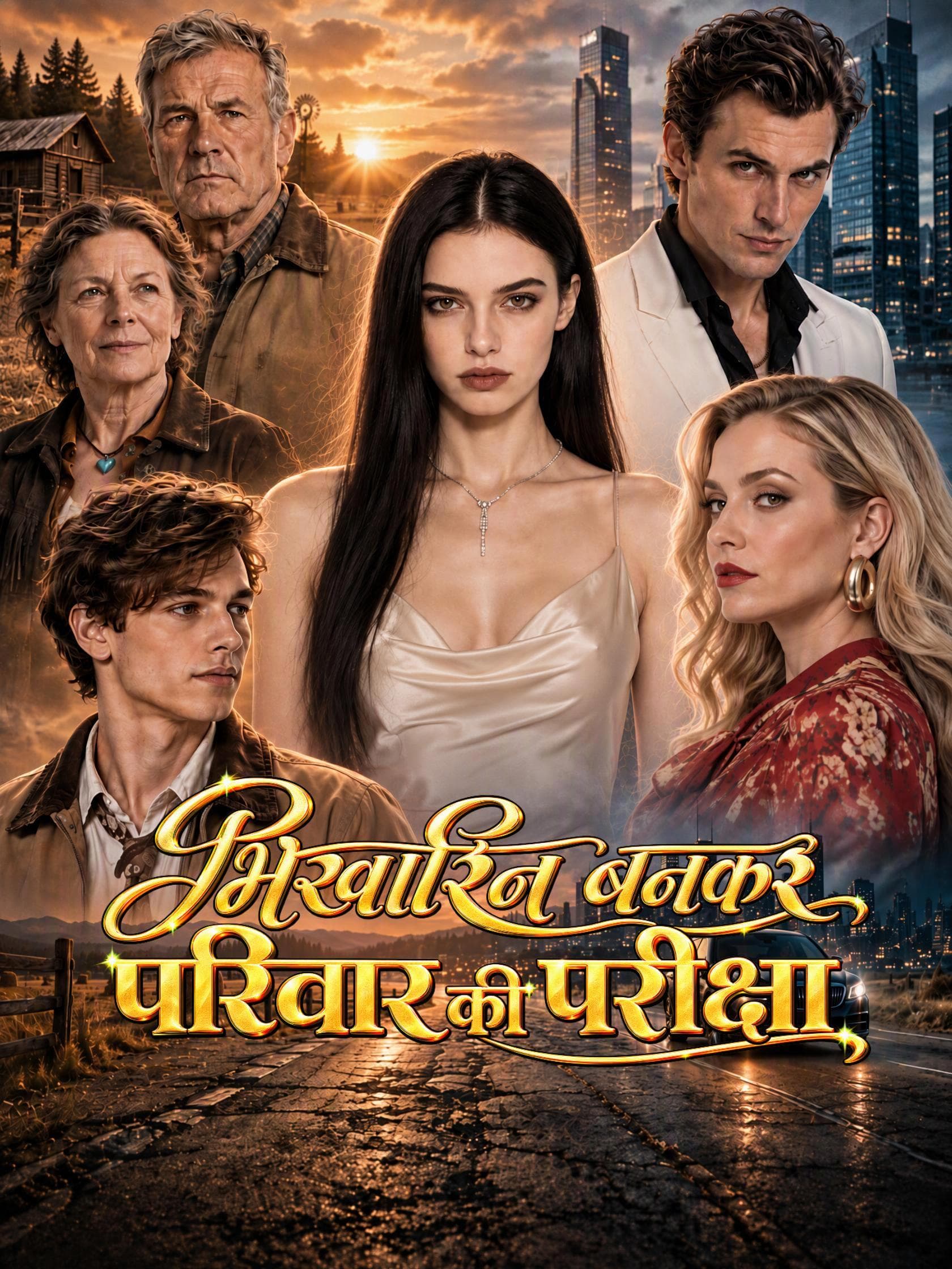भिखारिन बनकर परिवार की परीक्षा