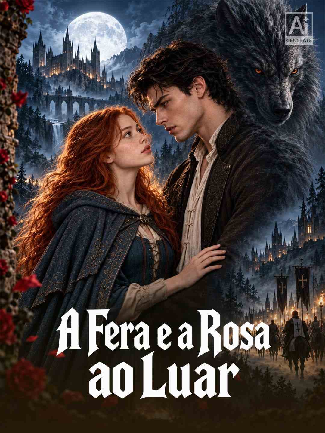 A Fera e a Rosa ao Luar