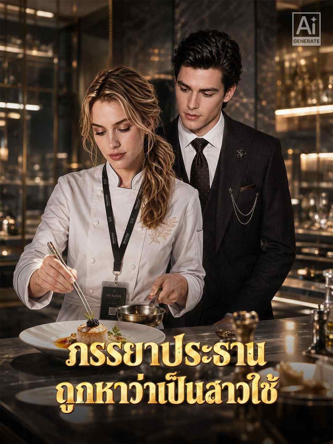 ภรรยาท่านประธานถูกหาว่าเป็นสาวใช้ในครัว