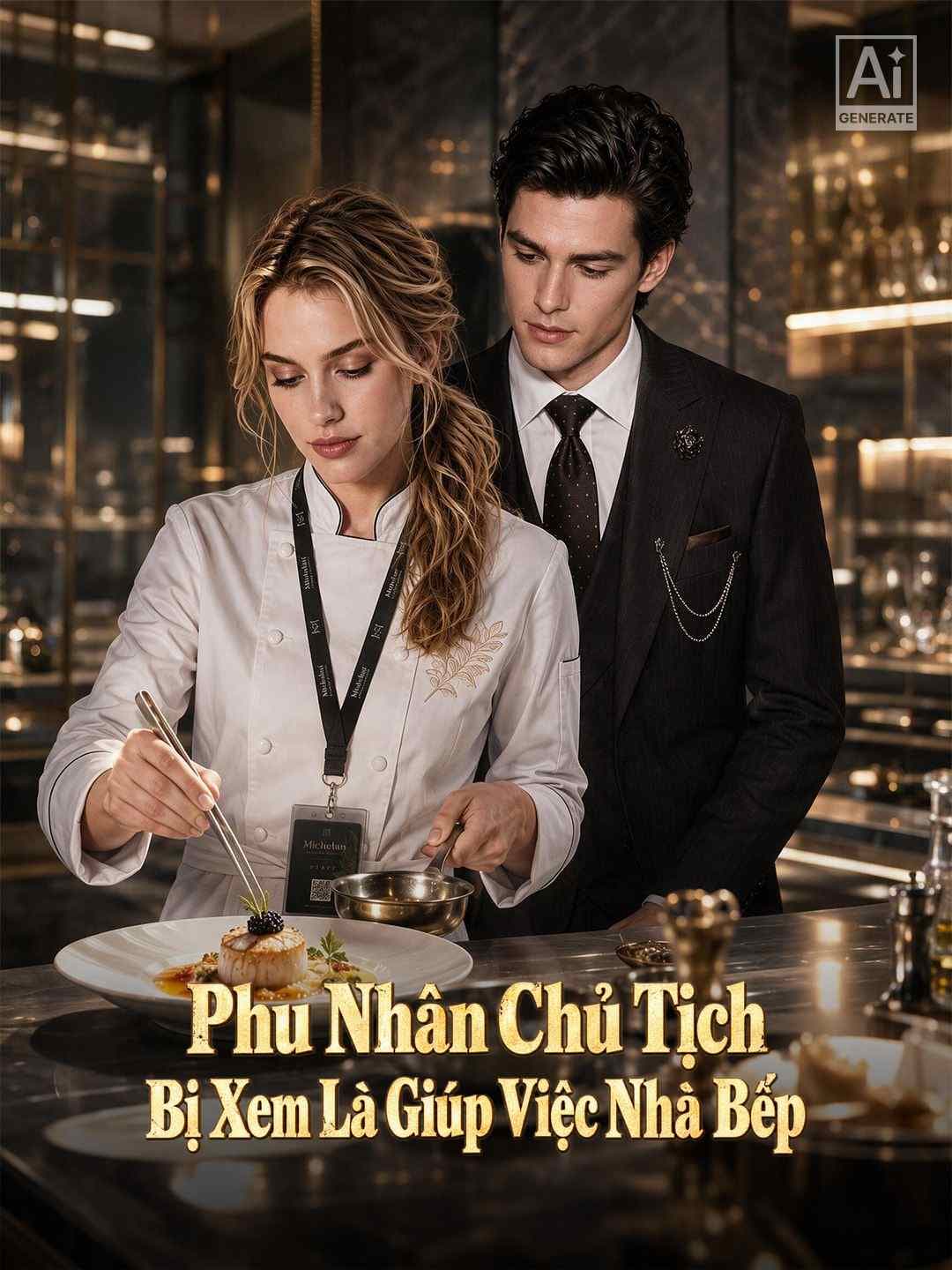 Phu nhân tổng tài lại bị xem là người giúp việc nhà bếp