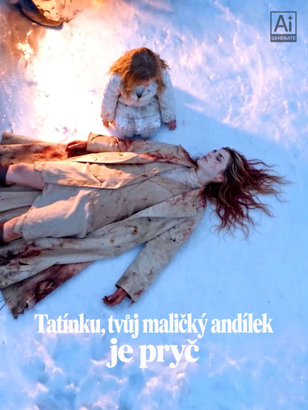 Tatínku, tvůj maličký andílek je pryč