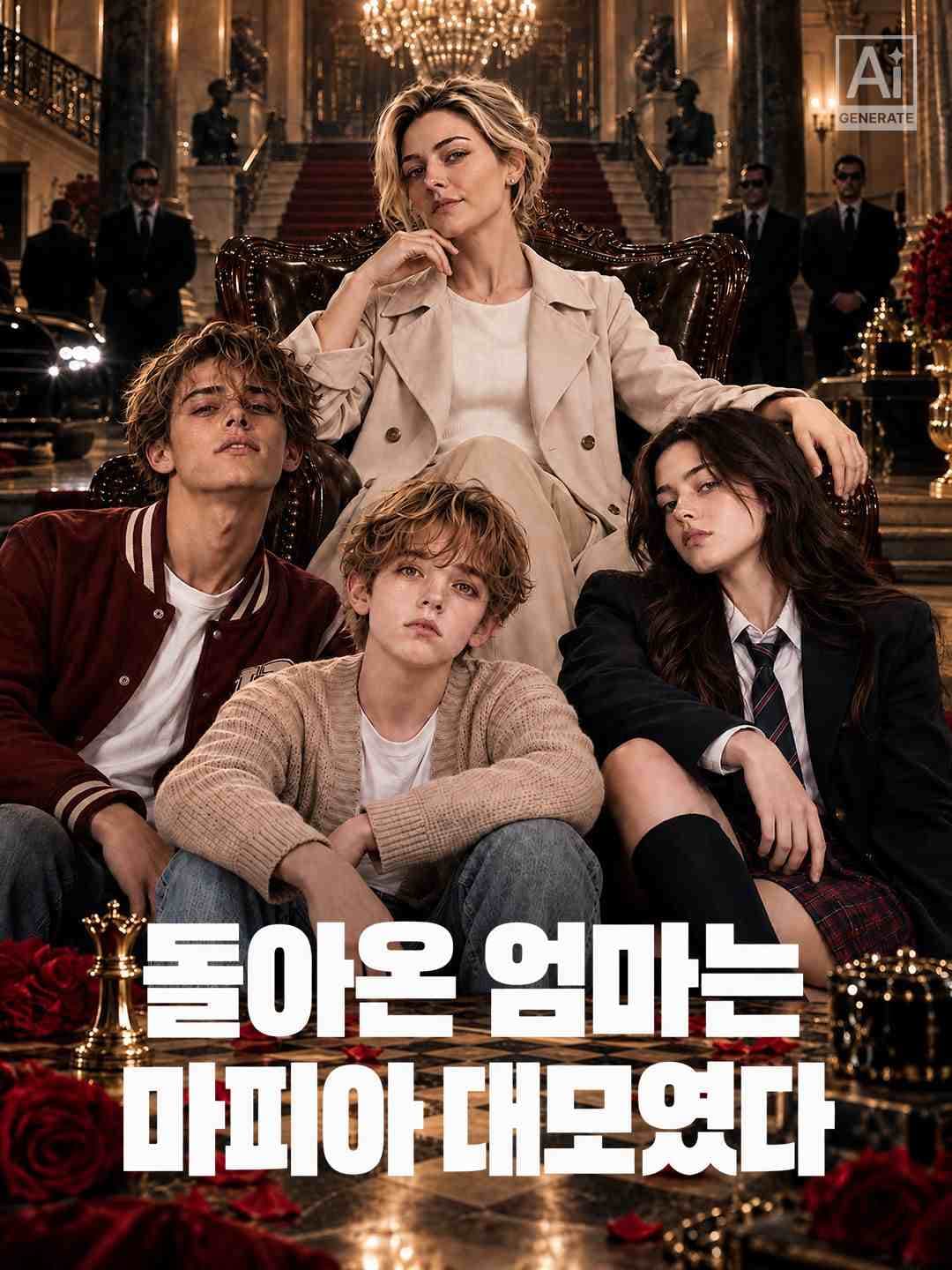 돌아온 엄마는 마피아 대모였다
