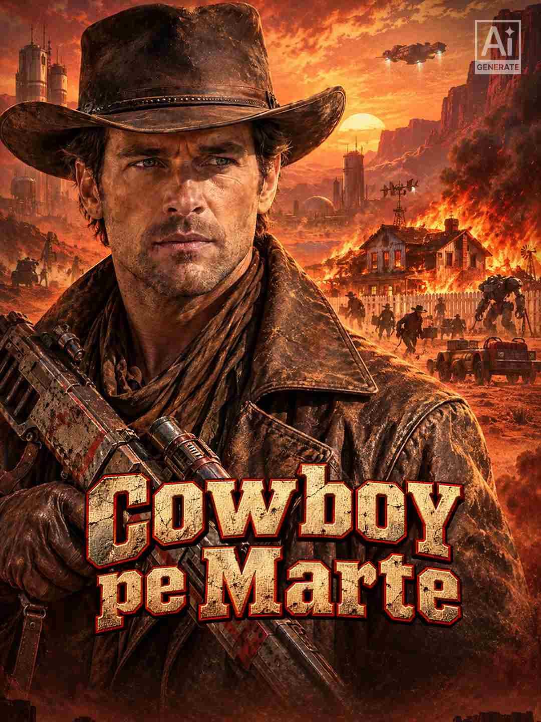 Cowboy pe Marte