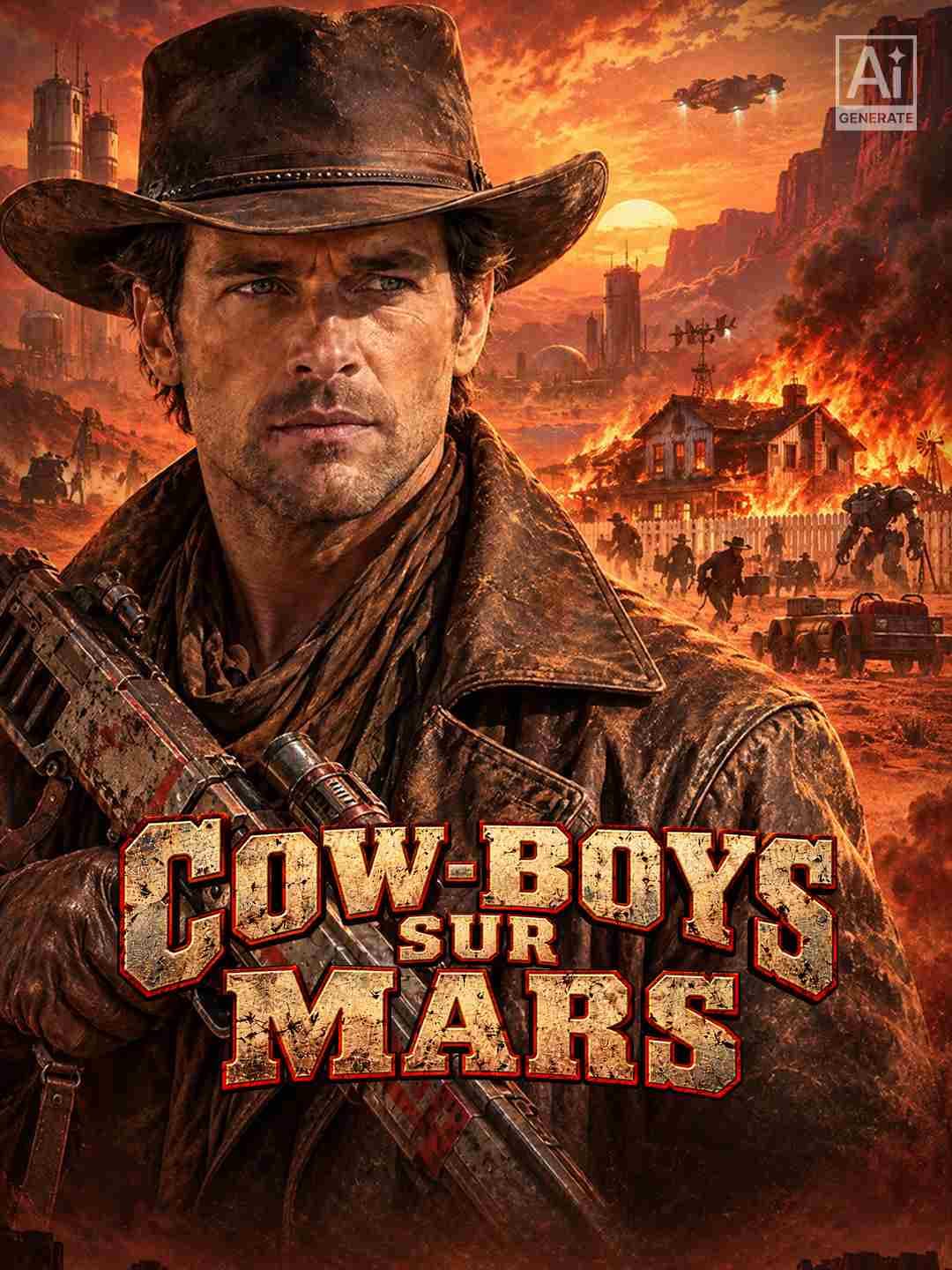 Cow-boys sur Mars