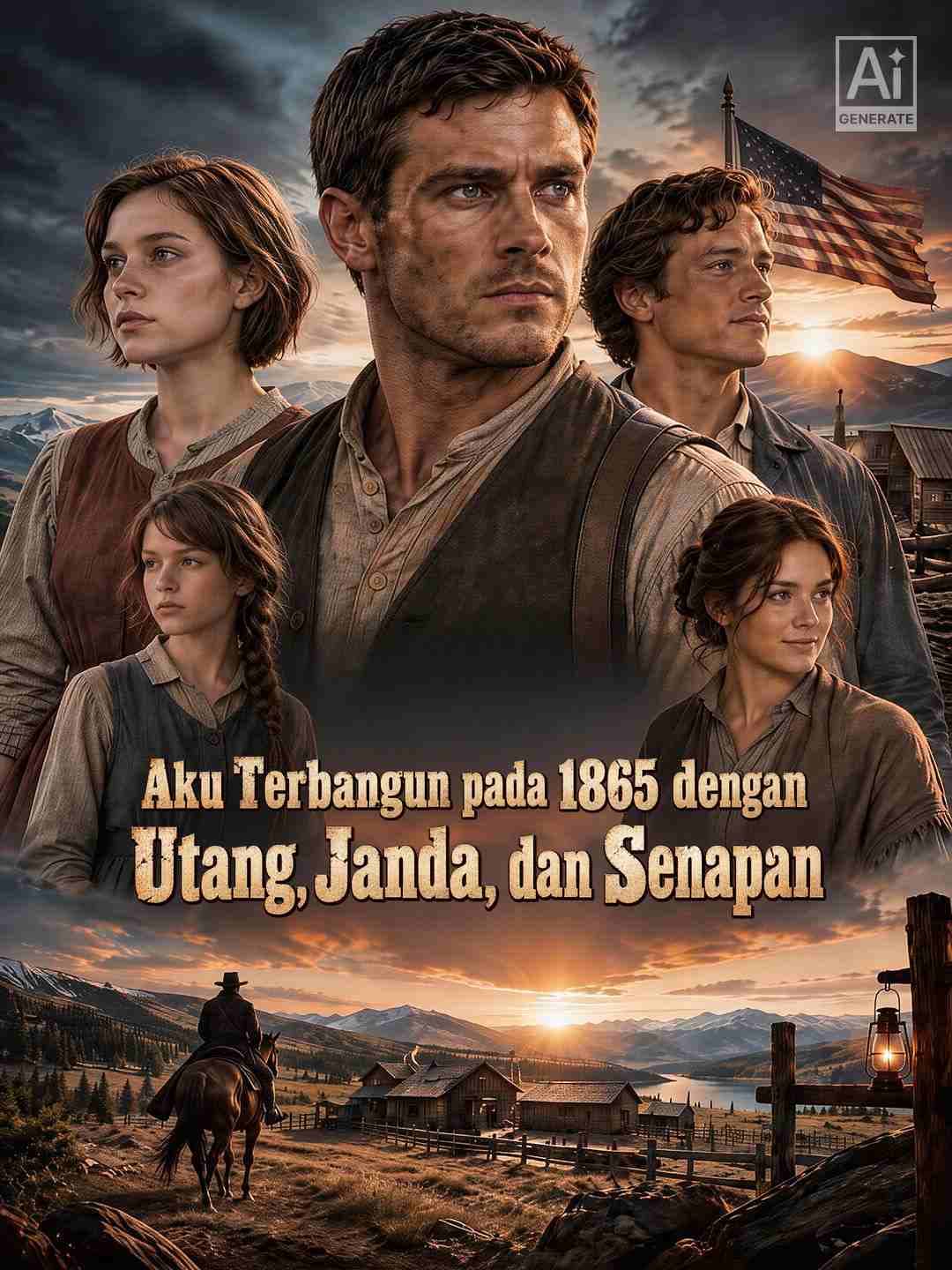 Aku Terbangun pada 1865 dengan Utang, Janda, dan Senapan