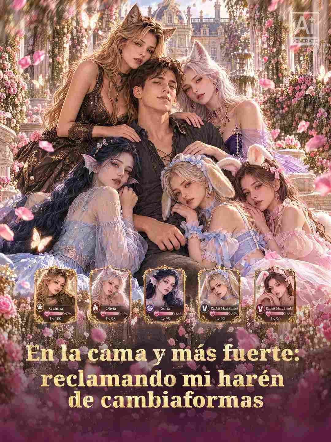 En la cama y más fuerte: reclamando mi harén de cambiaformas