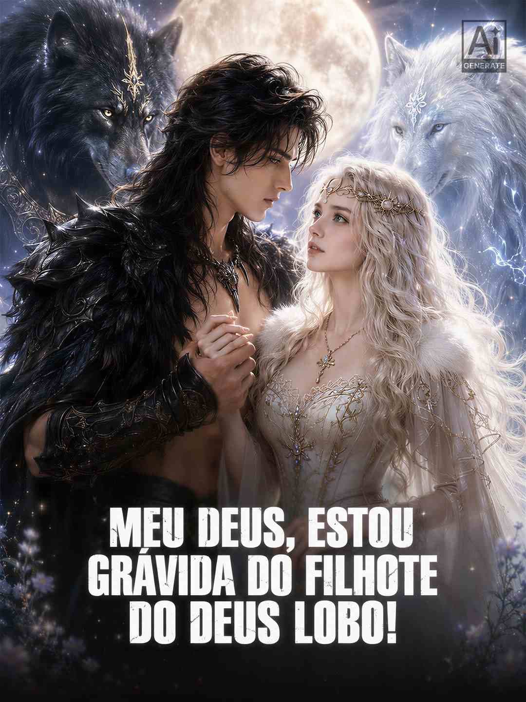 Meu Deus, estou grávida do filhote do Deus Lobo!