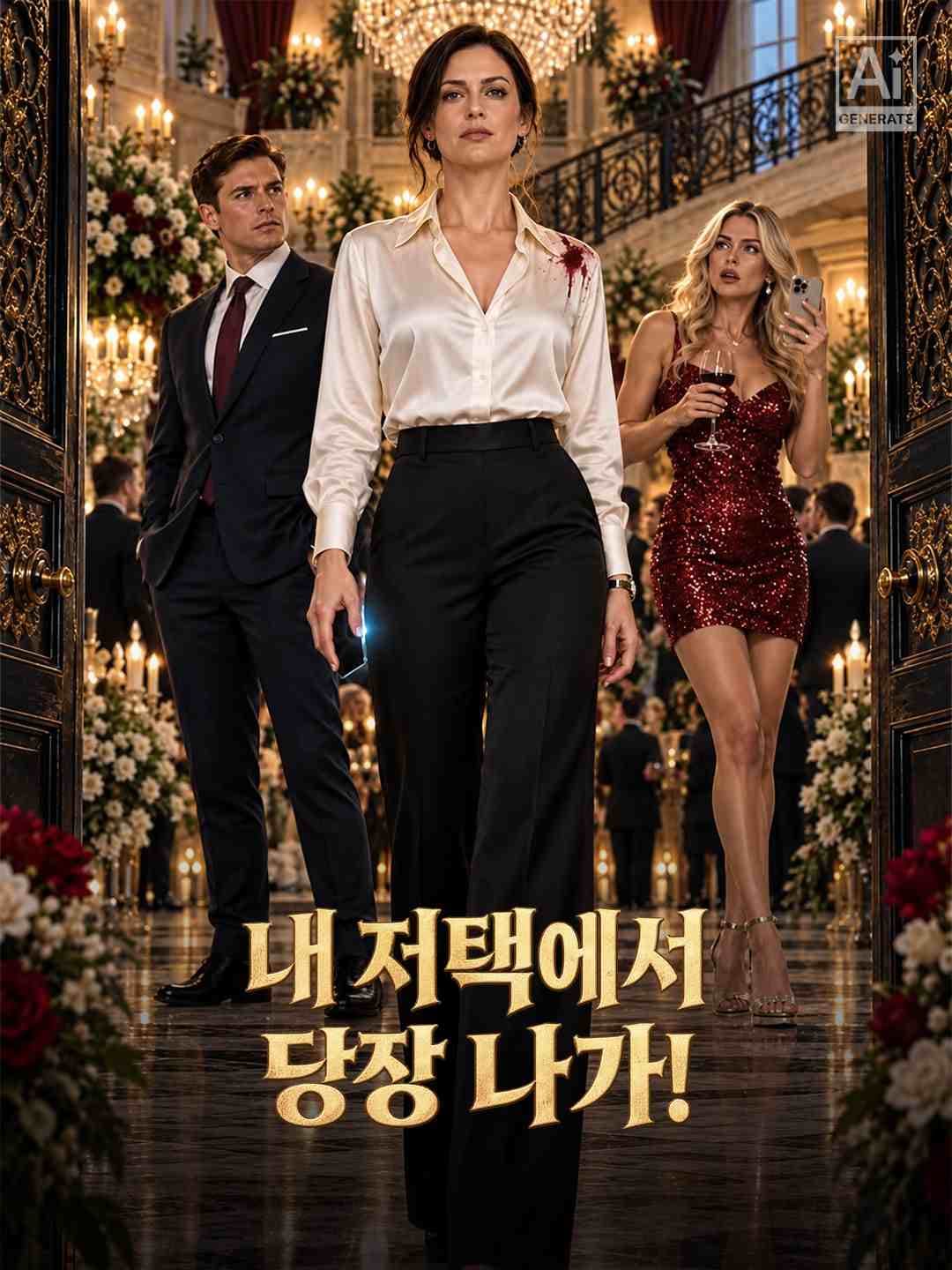 내 저택에서 당장 나가!