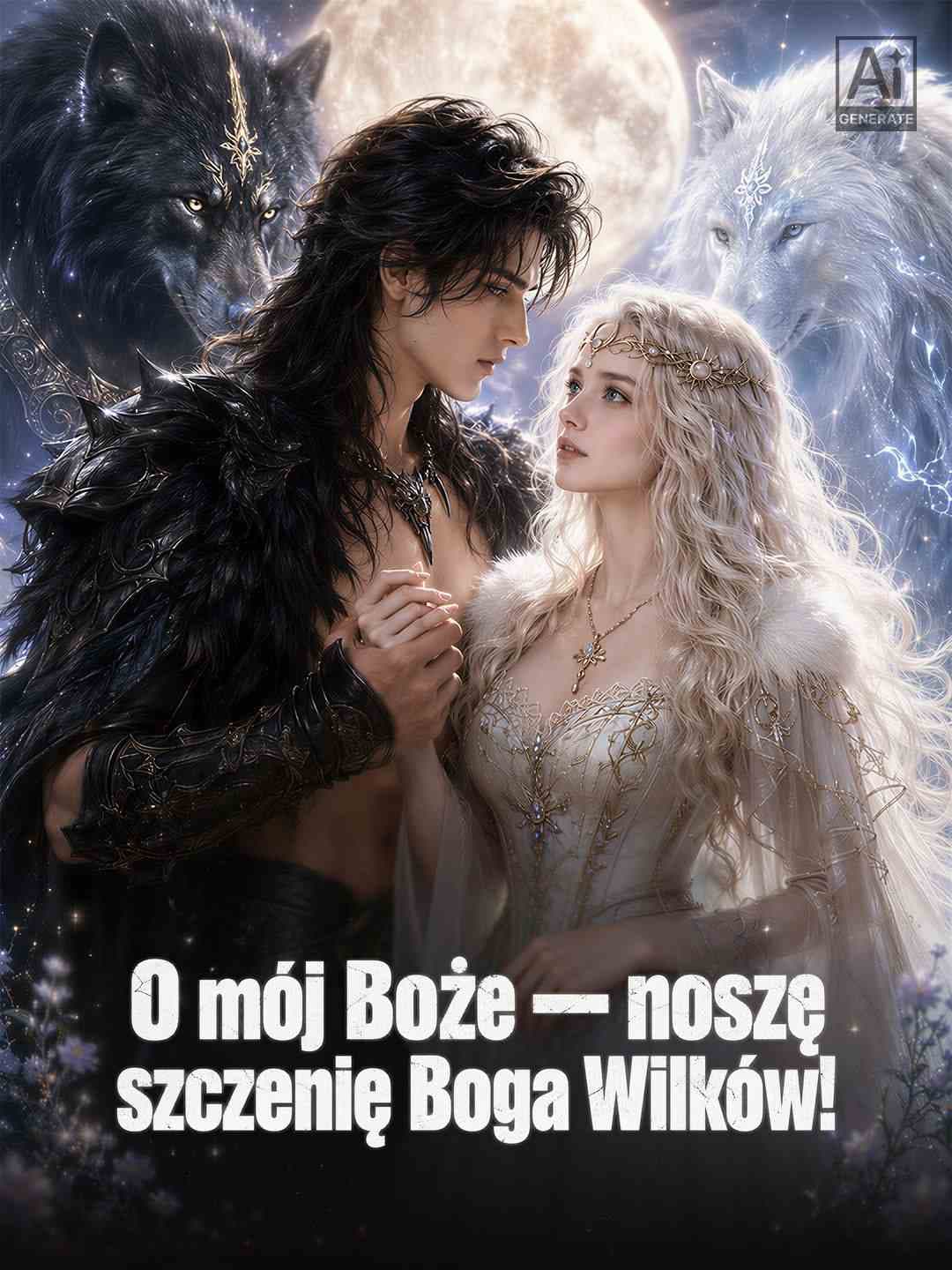 O mój Boże — noszę szczenię Boga Wilków!