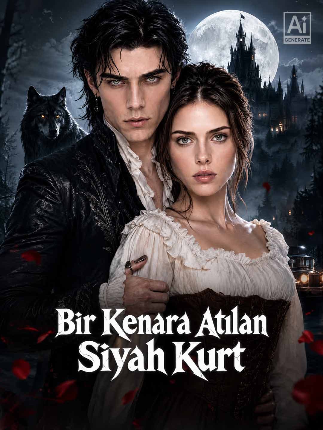 Bir Kenara Atılan Siyah Kurt