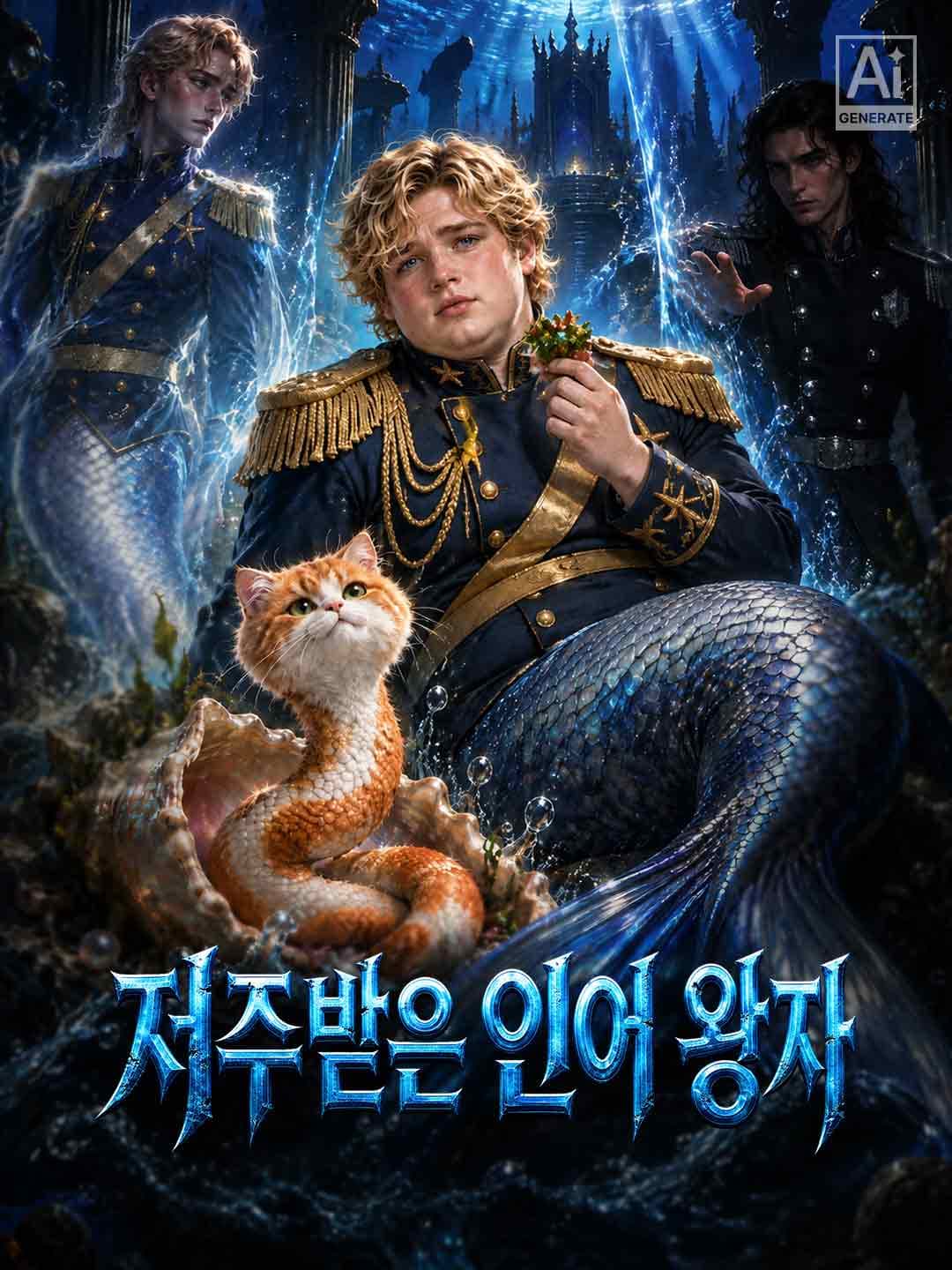 《저주받은 남자 인어 왕자》