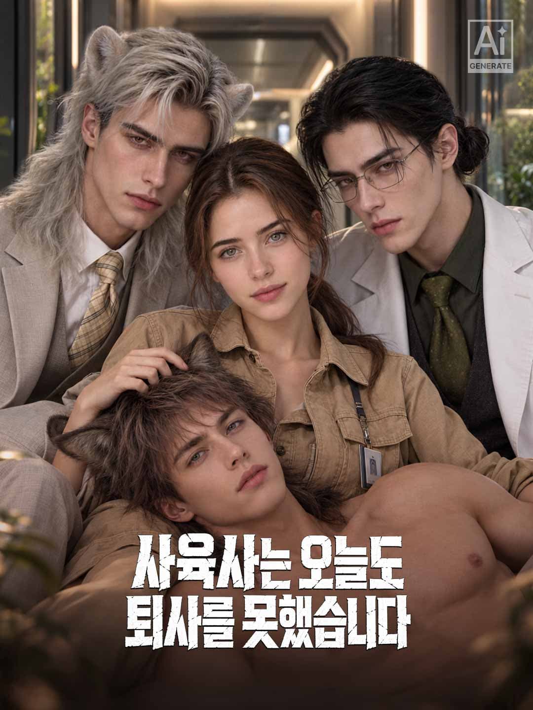 퇴사하려다 수인 남편만 3명 생겼다