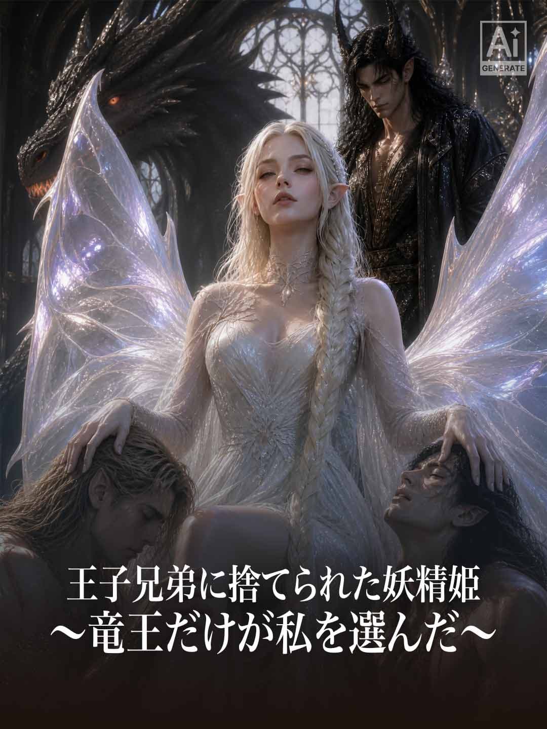 王子兄弟に捨てられた妖精姫~竜王だけが私を選んだ~