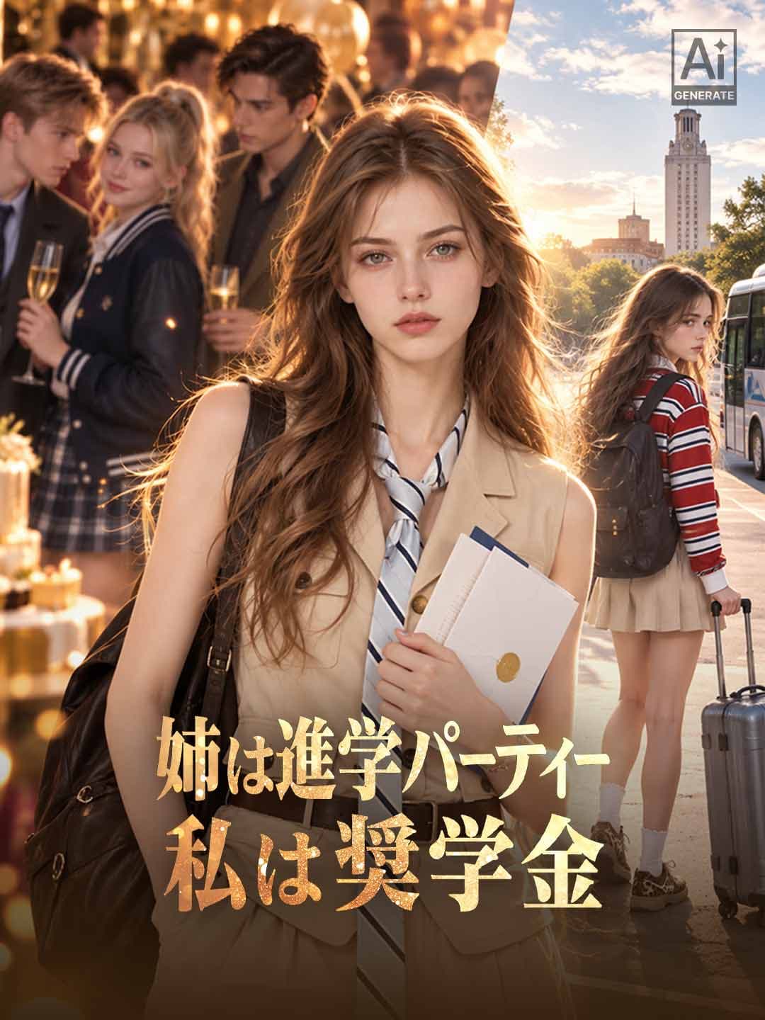 姉は進学パーティー 私は奨学金