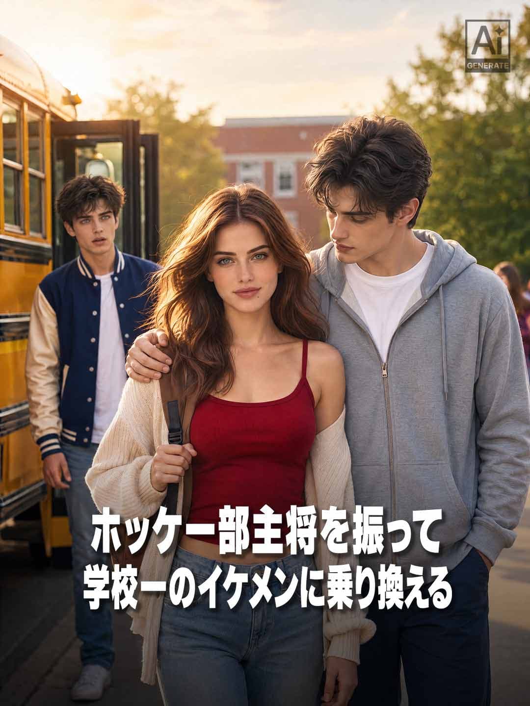 ホッケー部主将を振って学校一のイケメンに乗り換える