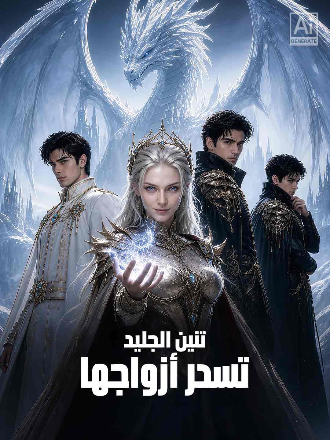 تنين الجليد تسحر أزواجها