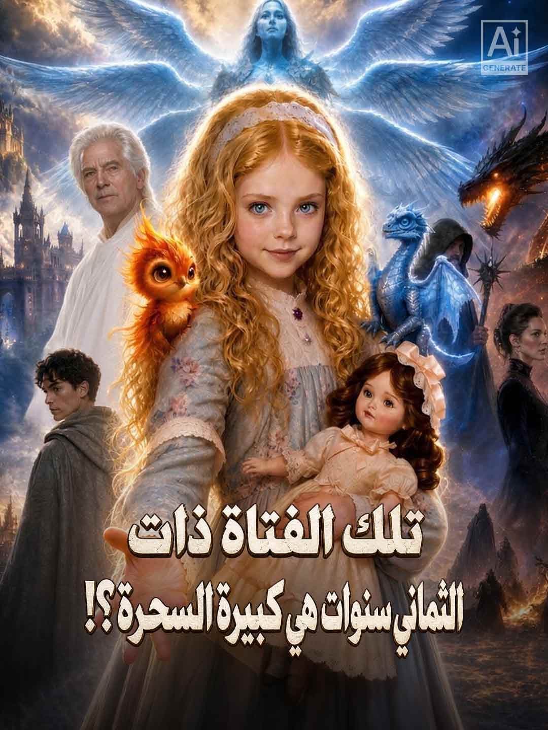 (مدبلج)تلك الفتاة ذات الثماني سنوات هي كبيرة السحرة؟!