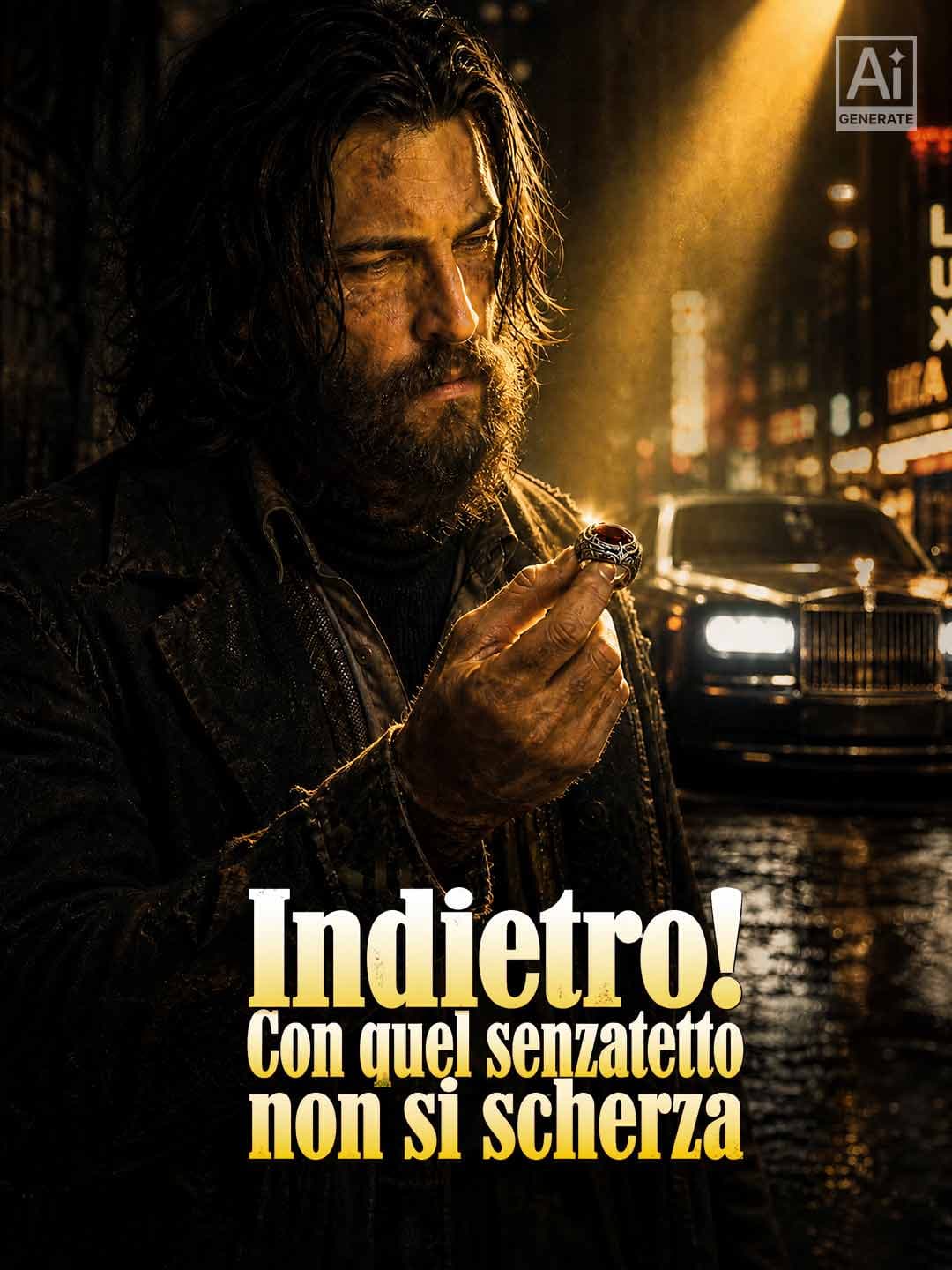 Indietro! Con quel senzatetto non si scherza