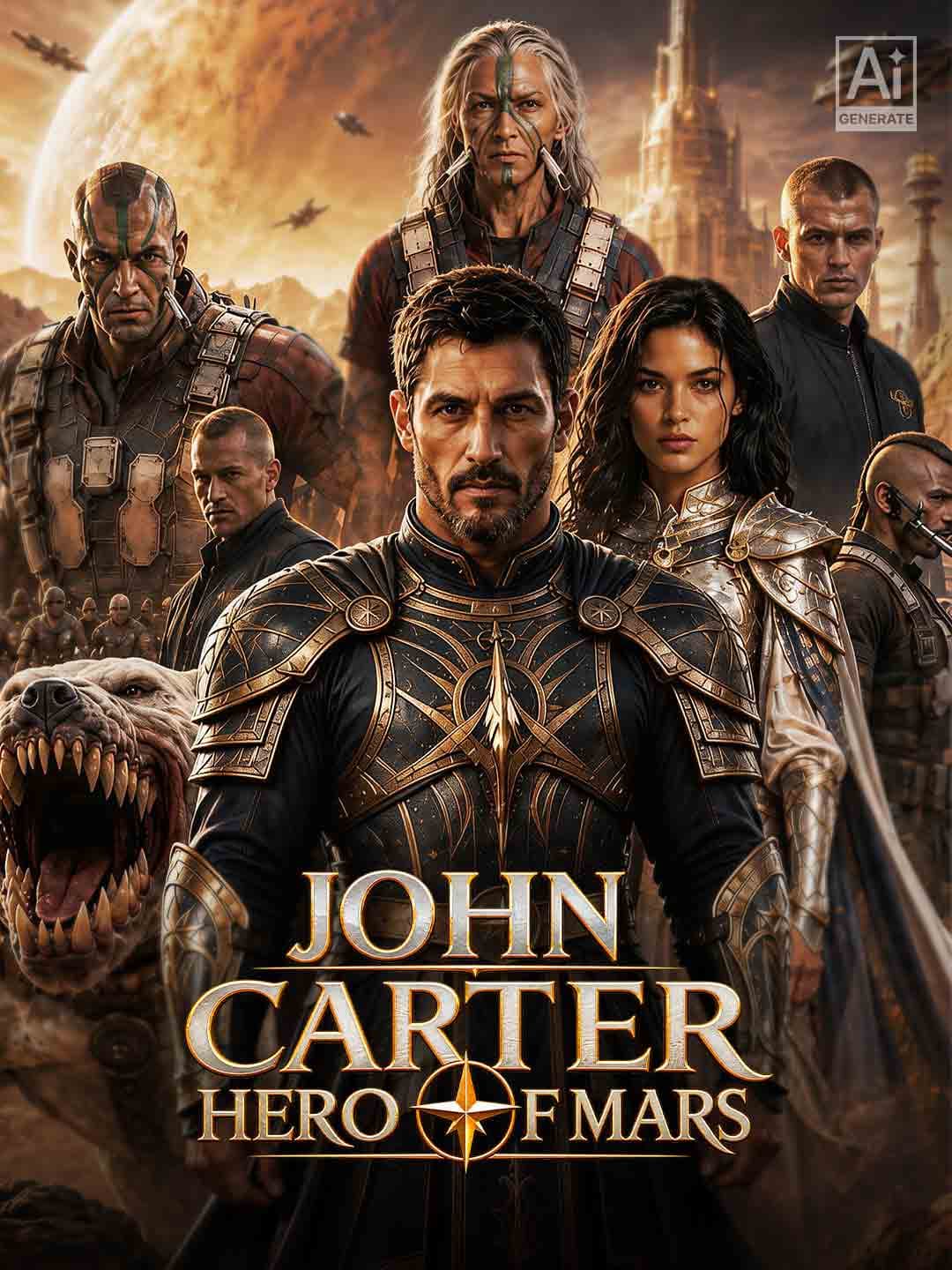 John Carter, Hero of Mars