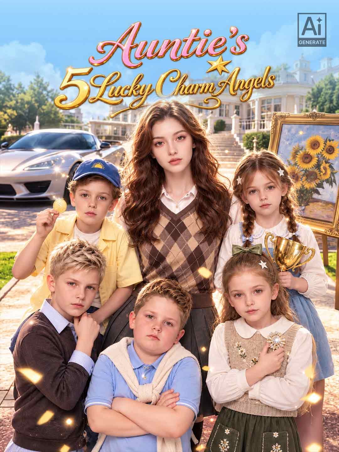 Auntie’s 5 Lucky Charm Angels