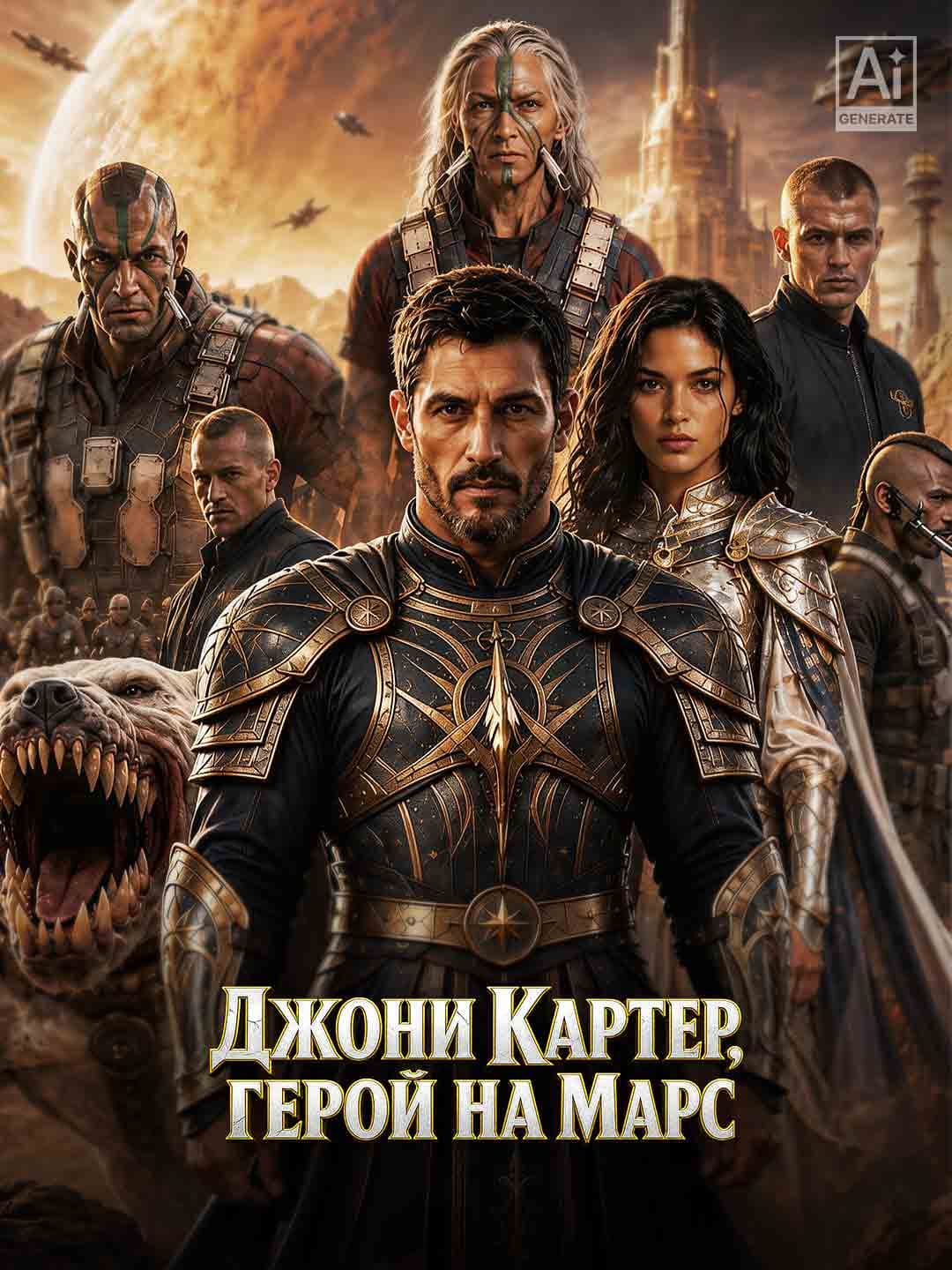 Джони Картер, герой на Марс