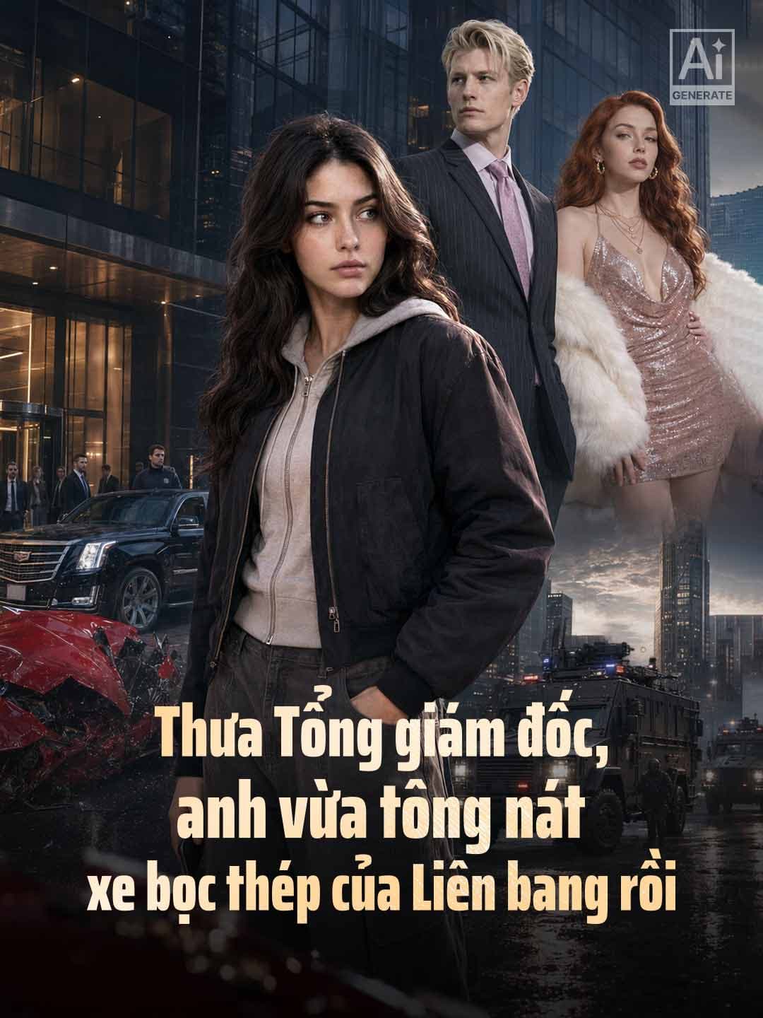 Thưa Tổng giám đốc, anh vừa tông nát xe bọc thép của Liên bang rồi