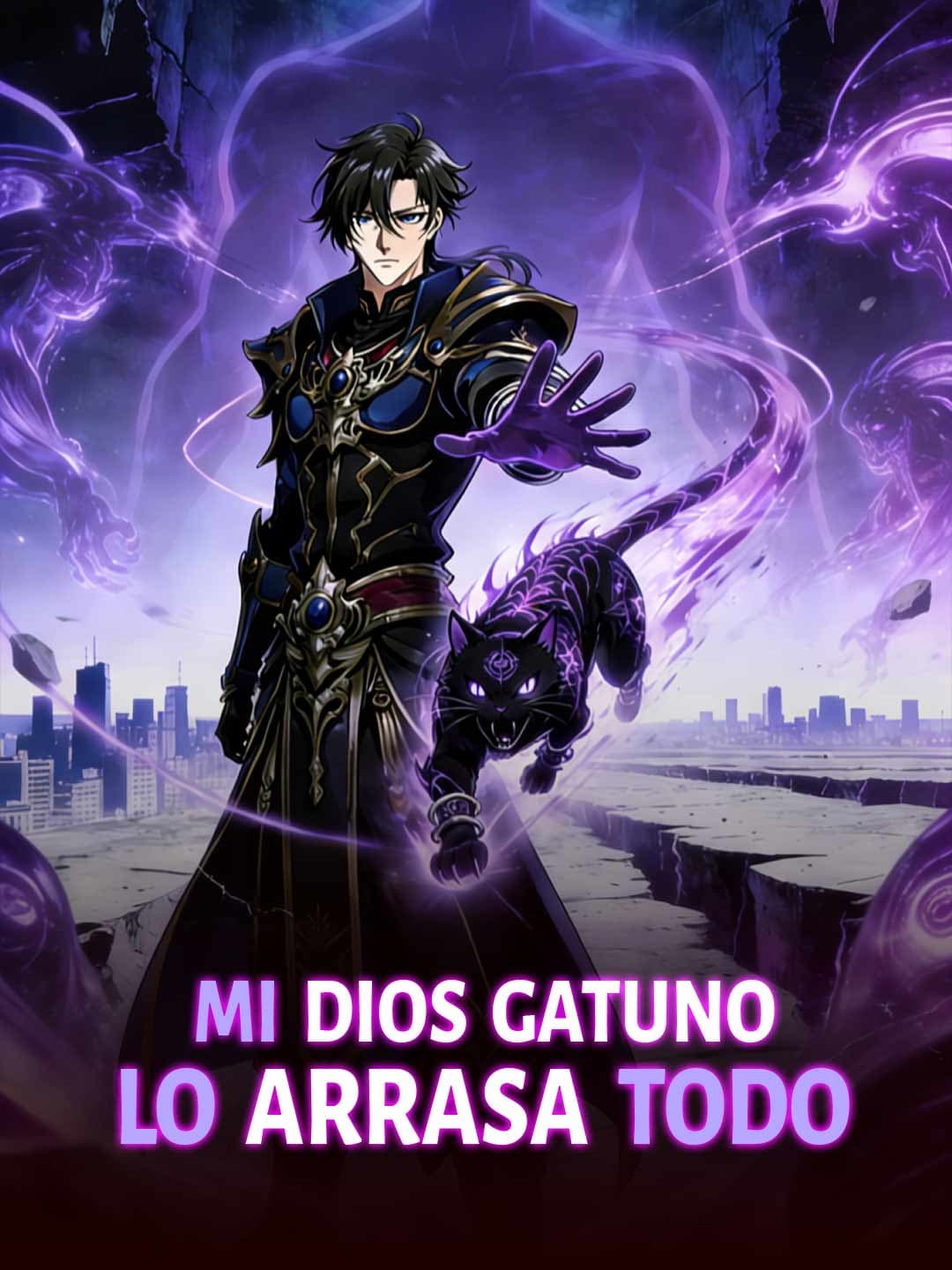 (Doblado)Mi dios gatuno lo arrasa todo