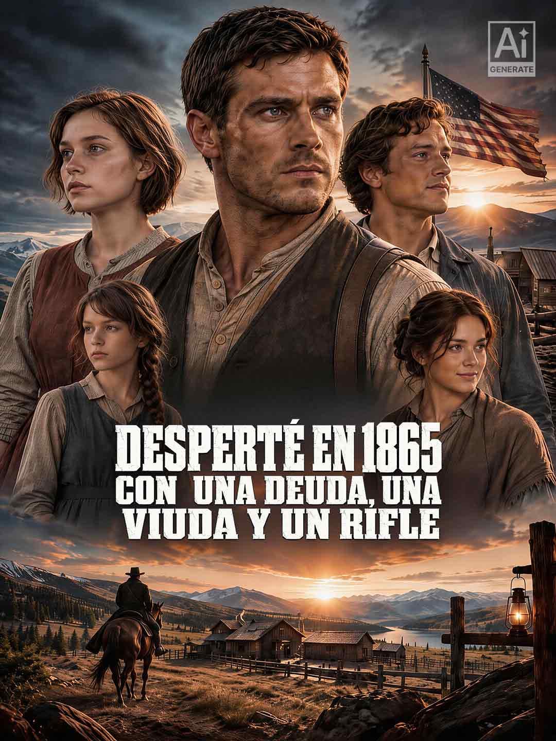 Desperté en 1865 con una deuda, una viuda y un rifle