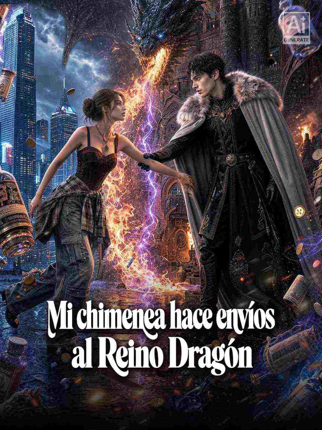(Doblado)Mi chimenea hace envíos al Reino Dragón